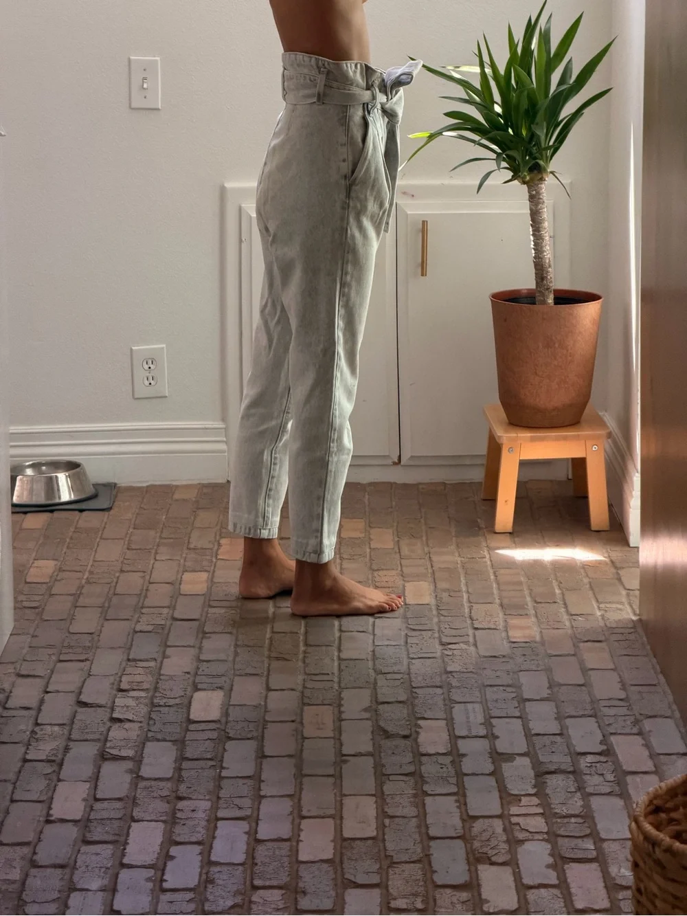 Sezane high waist